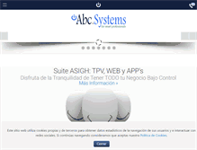 Tablet Screenshot of abcsystems.es